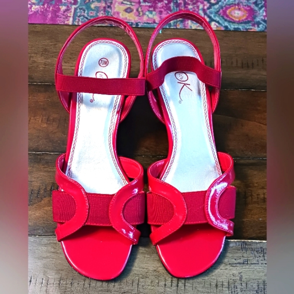 It's OK brand Red Sandles